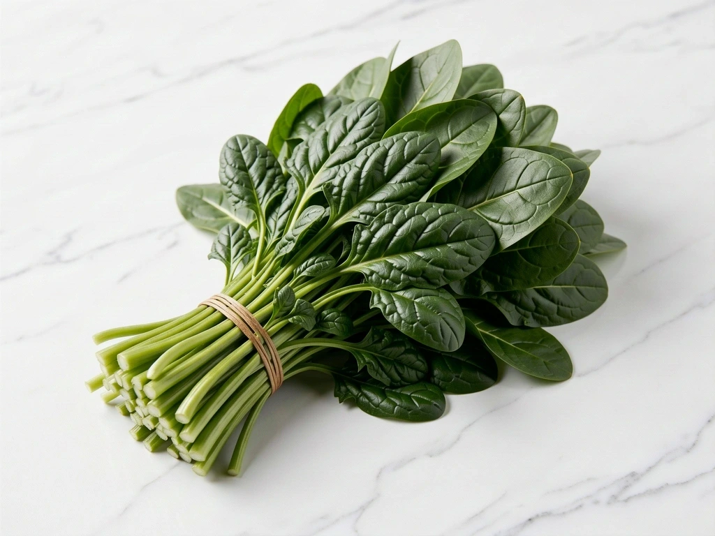 Vegetales verdes frescos